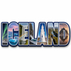 Tourist Gift Wood Iceland Souvenir Reykjavik Fridge Magnet