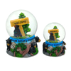 Factory Wholesale Custom Logo Animal Water Globe Great Smoky Mountains Souvenir Resin Black Bear Snow Globe