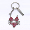 Custom Logo Metal Summer Vacation Keychain Surf Beach Souvenir Bikini Keyring