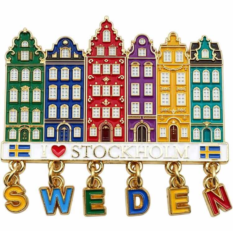 Custom Design Alloy Keyring Berlin Gift Metal Keychain Germany Souvenir Berlin Keychain