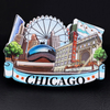 Custom logo 3d Printing Pennsylvania Philadelphia Souvenir Resin Fridge Magnet Philadelphia Magnet