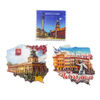 Custom Factory Resin Printed Refrigerator Magnet Poland Polish Souvenir Warsaw Krakow Fridge Magnet