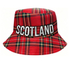 Custom Logo Design Printing Reversible Cotton Scottish Souvenir Scotland Bucket Hat