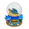 Custom Logo Resin Water Globe Tropical Island Beach Souvenir Palm Tree Snow Globe