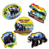 Custom Logo Resin Hand Painted Yosemite National Park Souvenir Black Bear Fridge Magnet