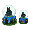 Factory Wholesale Custom Logo Animal Water Globe Great Smoky Mountains Souvenir Resin Black Bear Snow Globe