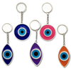 Wholesale Custom Turkish Blue Eye Rein Evil Eye Keychain Souvenir Evil Eye Keyring