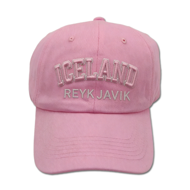 Custom Embroidered Logo Vintage Washed Old London Souvenir Baseball Cap