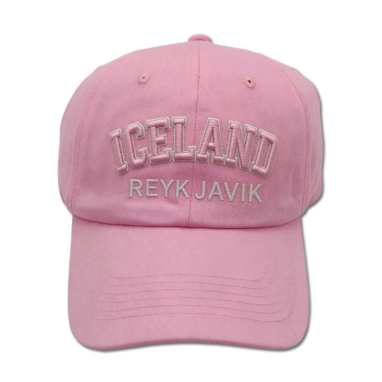 Custom Embroidered Logo Vintage Washed Old London Souvenir Baseball Cap