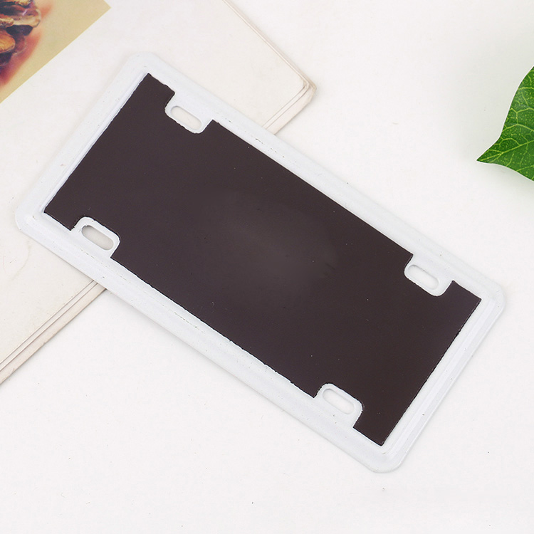 Custom 3D Printed Metal Souvenir Crete Santorini Greece License Plate Fridge Magnet