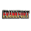 Factory Custom Logo Wood Germany Refrigerator Magnetic Sticker Souvenir Frankfurt Fridge Magnet