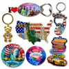 Custom Logo Design Resin 3D Printing Wyoming Souvenir Fridge Magnets