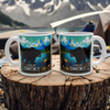 Customized Logo Animal Ocean Beach Souvenir Dolphin Cups Ceramic Dolphin Mug