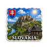 Custom Resin 3D Printing Travel Gift Bratislava Slovakia Souvenir Fridge Magnet