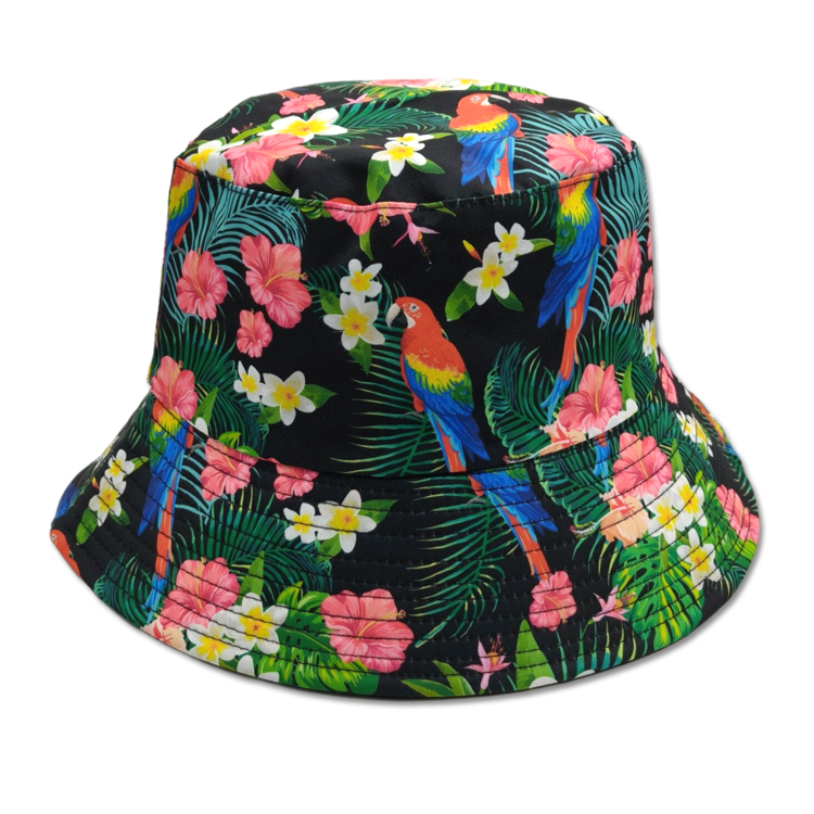 Custom Logo Design Printing Reversible Cotton Scottish Souvenir Scotland Bucket Hat
