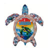 Customized Logo Resin 3D Printing Turtle Design Greek Greece Zakynthos Souvenir Fridge Magnet