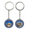 Custom Logo Design Alloy Metal Keyring Antalya Turkey Souvenir Keychain