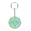 Custom Logo Design Duck Keyring Tourist Souvenir Cute Alloy Metal Yellow Duck Keychain