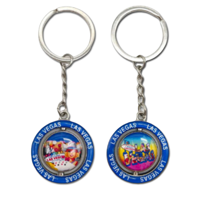 Custom Logo Epoxy Metal USA America Key Chain Washington Seattle Souvenir Keychain