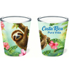 Custom Logo Design Travel Gift Cute Sloth Pura Vida Costa Rica Souvenir Shot Glass