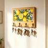 Custom logo Design Printing Mdf Wood Wall Hooks Home Decorative Kitchen Wall Hooks