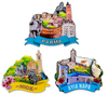 Custom Refrigerator Magnet 3D Travel Souvenirs Wood Craft Luxembourg Souvenir Fridge Magnet