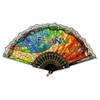 Customizable Hand Fans Greece Eco-Friendly Souvenir Personalized Bamboo Hand Fan