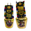Custom logo Metal Craft Swiss Tassel Hand Bells Switzerland Souvenir Bell Switzerland Cow Bell 