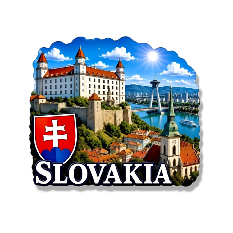 Custom Logo Resin Tourist Gift Letter Shaped Tallinn Estonia Souvenir Fridge Magnets