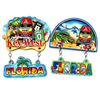 Custom Design Florida Zero Mile Keychain Metal Key West Souvenir Keychain