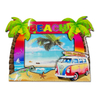 Custom Logo Beach Tourist Souvenir Wood Picture Photo Frame For Home Decor